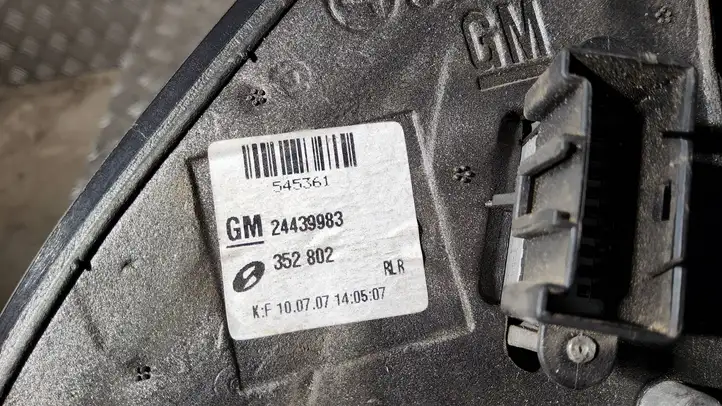 Opel Vectra C (2005 - 2009) 24439983 Боковое зеркало с электроприводом — фото 4