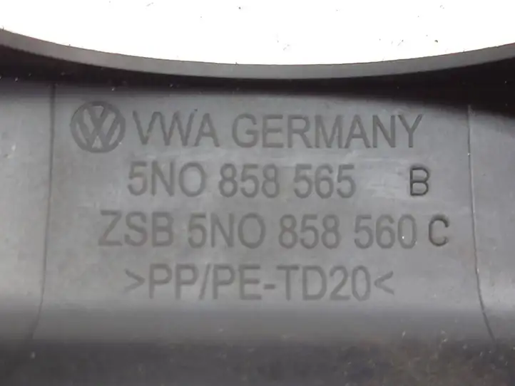 Volkswagen Tiguan (2007 - 2011) 5N0858565B Обшивка рулевой колонки — фото 3