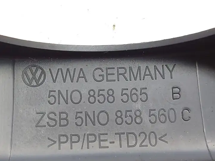 Volkswagen Tiguan (2007 - 2011) 5N0858560C Обшивка рулевой колонки — фото 3
