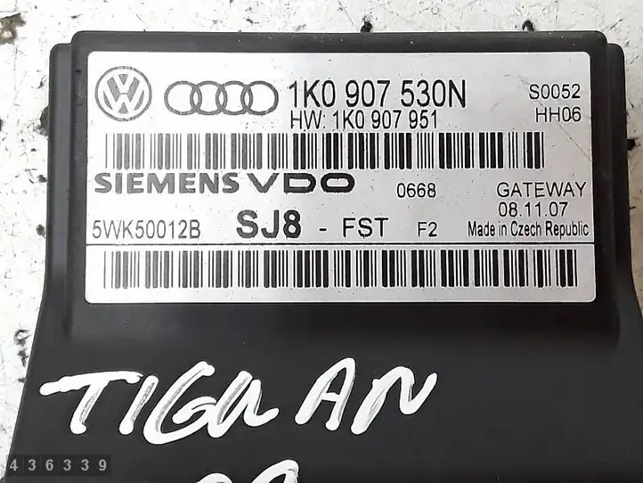 Volkswagen Tiguan (2007 - 2011) 1K0907530N Модуль Gateway — фото 4