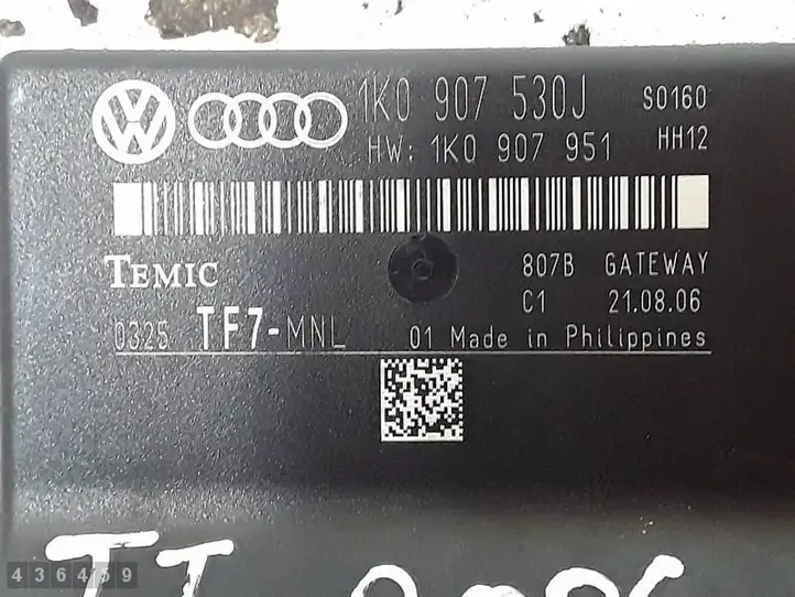 Audi TT Mk1 (2003 - 2006) 1K0907530J Прочие блоки управления — фото 4
