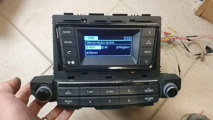 Hyundai Tucson TL (2015 - ) 96170D70104X Магнитола / мультимедийная система — фото 1