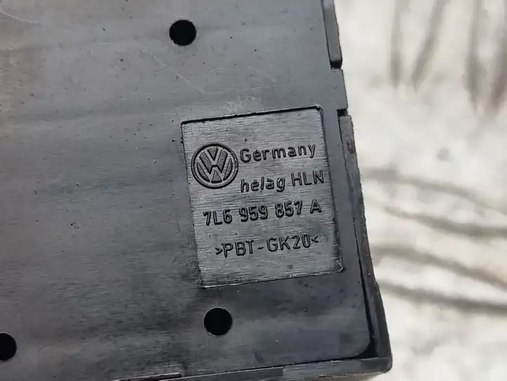 Volkswagen Touareg I (2002 - 2010) 7L6959857A Блок кнопок стеклоподъемников — фото 5