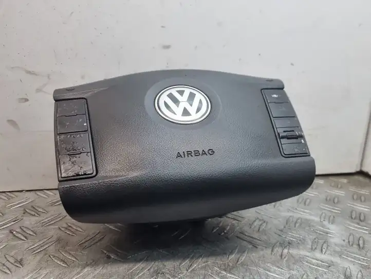 Volkswagen Touareg I (2002 - 2010) 7L6880201CP Подушка безопасности руля — фото 3