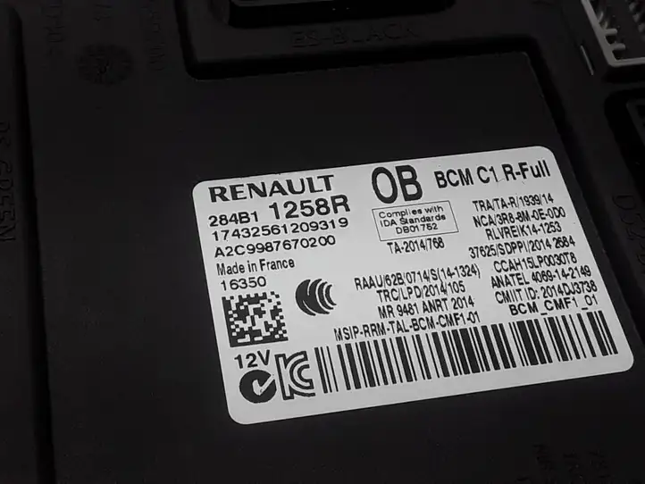 Renault Scenic IV - Grand scenic IV (2016 - ) Комплект системы зажигания — фото 4