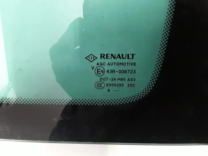 Renault Scenic III - Grand scenic III (2009 - 2016) 833069312R Заднее боковое стекло — фото 2