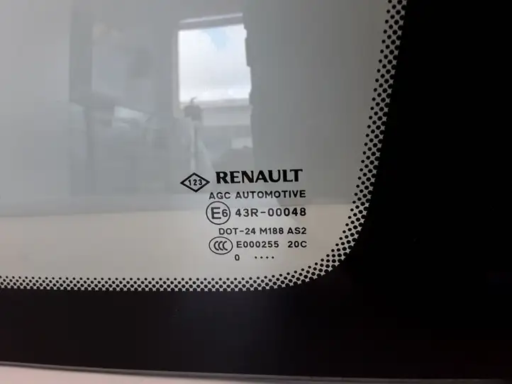 Renault Scenic III - Grand scenic III (2009 - 2016) 833069312R Заднее боковое стекло — фото 3