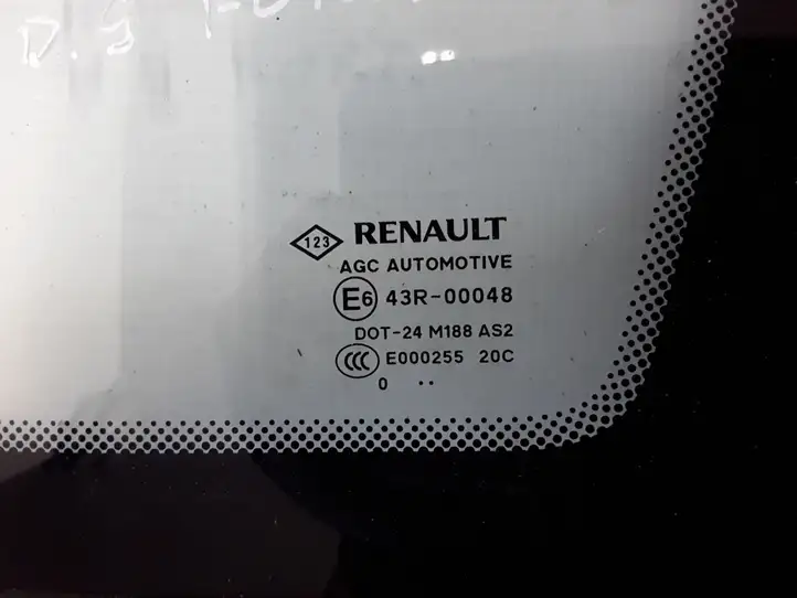 Renault Megane III (2009 - 2016) 833060008R Заднее боковое стекло — фото 2