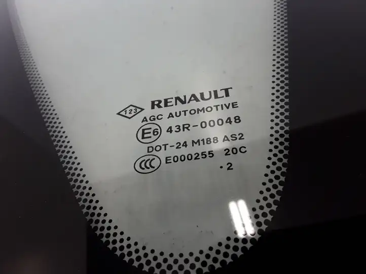 Renault Scenic III - Grand scenic III (2009 - 2016) 833060005R Заднее боковое стекло — фото 3