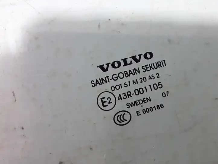 Volvo S80 (2006 - 2009) 31217989 Стекло задней двери — фото 2