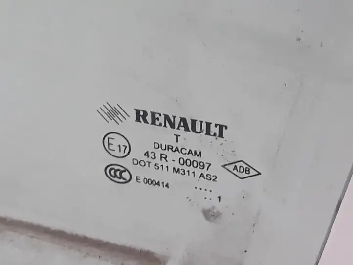 Renault Fluence (2009 - 2013) 823010020R Стекло задней двери — фото 3
