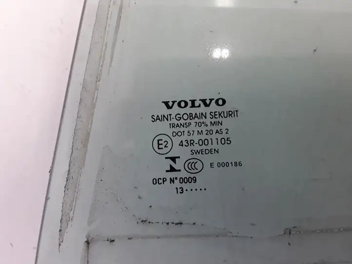 Volvo V60 (2013 - 2018) 31385420 Стекло задней двери — фото 2