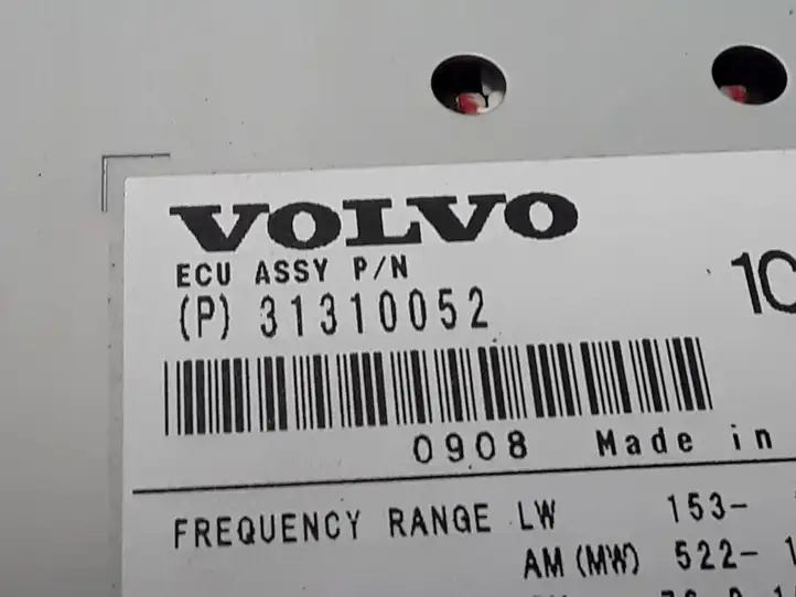 Volvo C70 (2005 - 2009) 31310052 Магнитола / мультимедийная система — фото 3