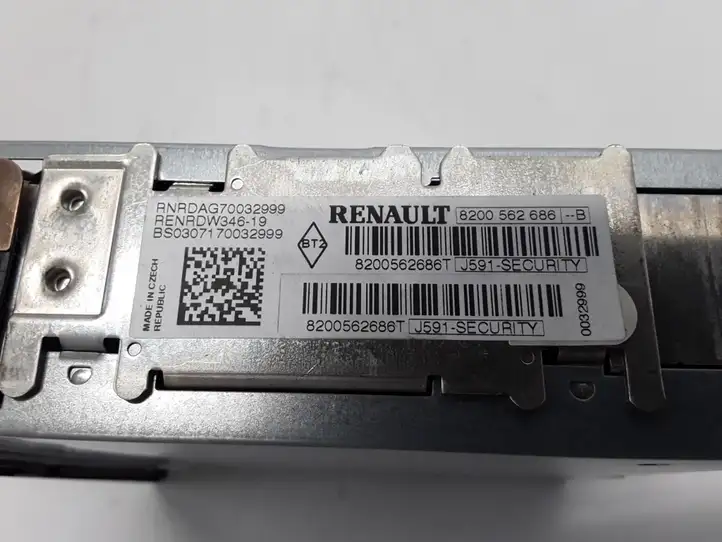 Renault Scenic II - Grand scenic II (2006 - 2009) 8200562686 Магнитола / мультимедийная система — фото 6