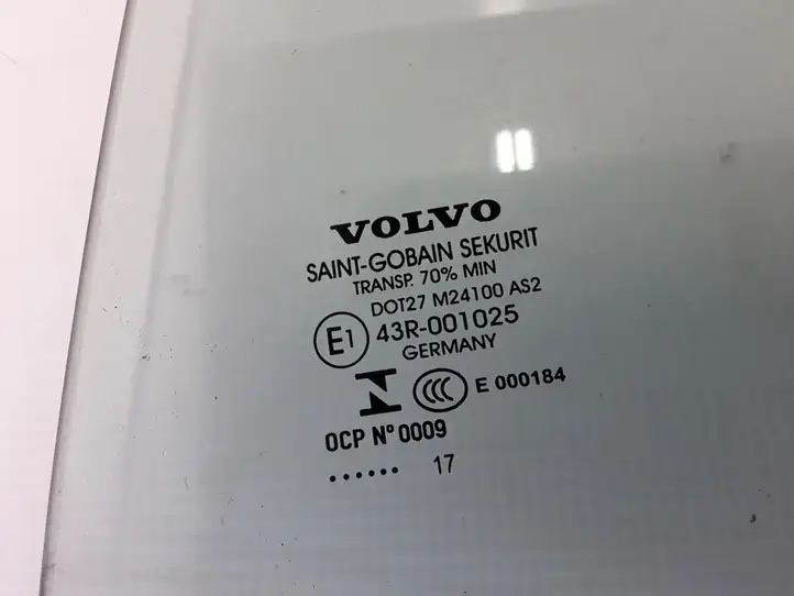Volvo V60 (2013 - 2018) 31385420 Стекло задней двери — фото 3