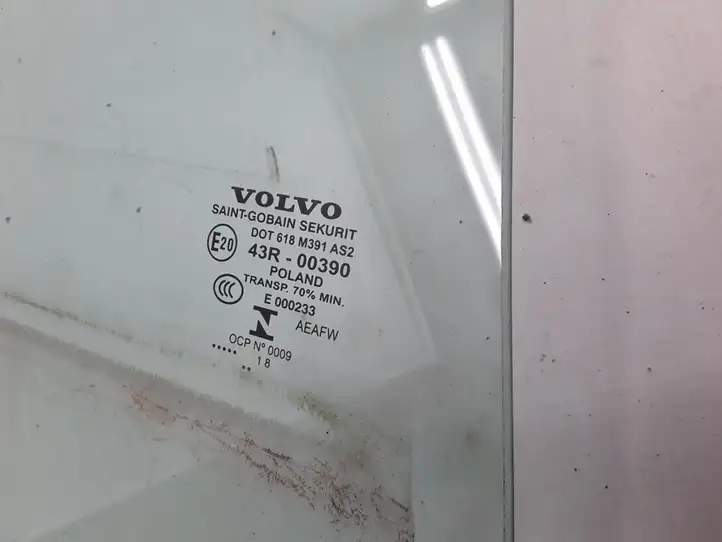 Volvo XC60 (2017 - ) 31424759 Стекло задней двери — фото 3