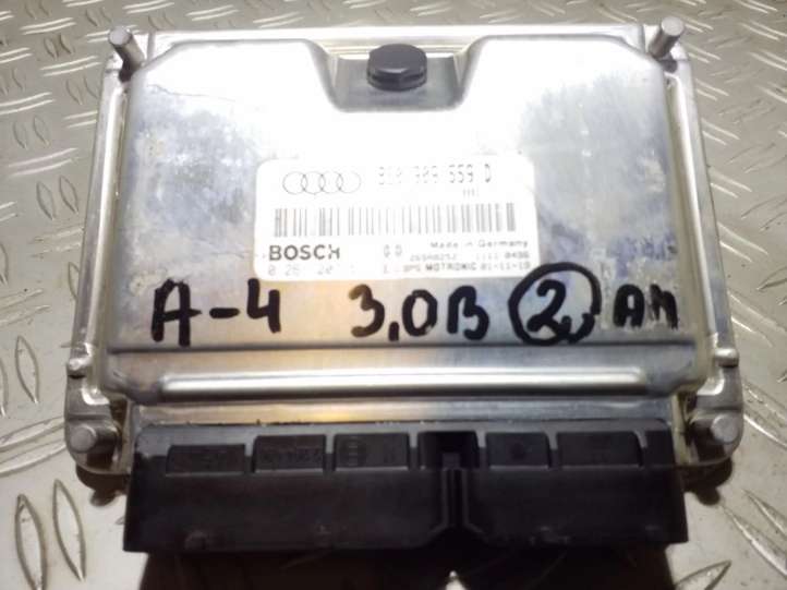 8E0909559D Audi A4 S4 B6 8E 8H Galios (ECU) modulis