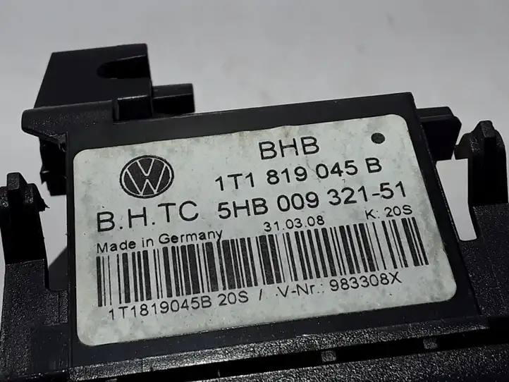 Volkswagen Caddy (2004 - 2010) 1T1819045 Блок управления кондиционером — фото 2