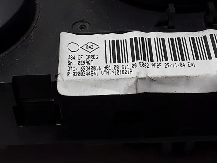 Renault Scenic II - Grand scenic II (2003 - 2006) 8200344841 Блок управления кондиционером — фото 2