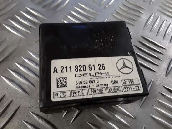 A2118209126 Mercedes-Benz C W203 Signalizacijos valdymo blokas