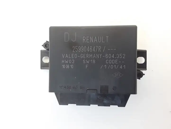 Renault Scenic III - Grand scenic III (2009 - 2016) 259904647R Блок управления парктрониками — фото 1