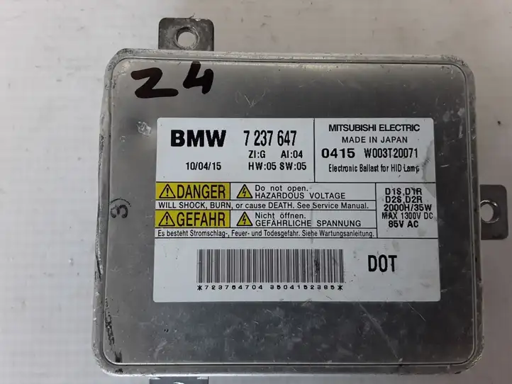 BMW Z4 E89 (2009 - 2017) 7237647 Блок розжига ксенона — фото 2