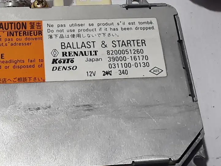 Renault Vel Satis (2005 - 2009) 8200051260 Блок розжига ксенона — фото 2