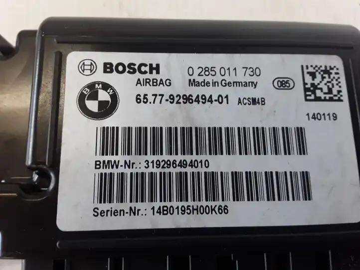 BMW 3 F30 F35 F31 (2012 - 2018) 9296494 Прочие блоки управления — фото 2