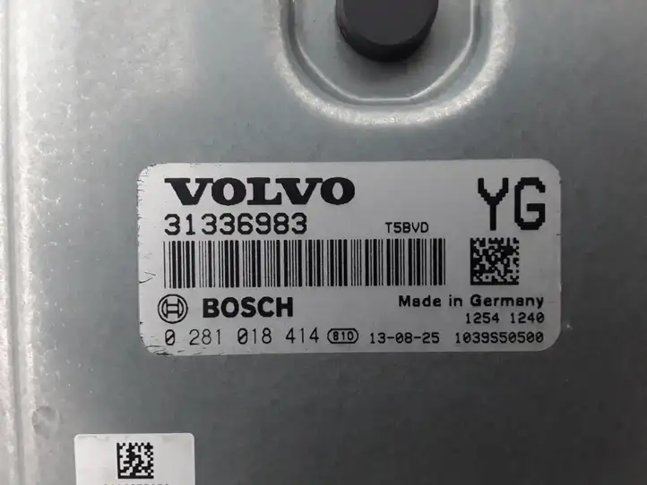Volvo V60 (2013 - 2018) 31336983 Блок управления двигателем (ЭБУ) — фото 4