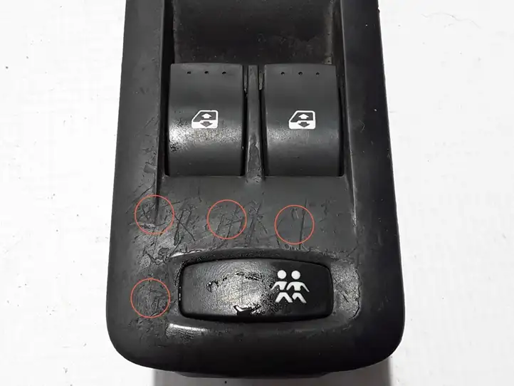 Renault Vel Satis (2005 - 2009) 8200315042 Кнопка стеклоподъемников — фото 2