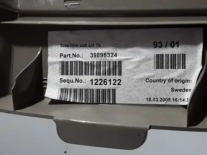 Volvo XC90 (2002 - 2006) 39898324 Обшивка стойки у окна — фото 3