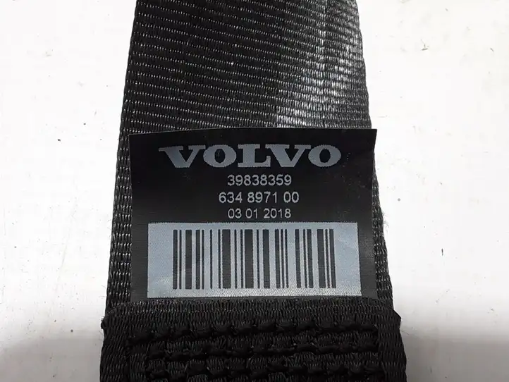 Volvo XC60 (2017 - ) 39838359 Задний ремень безопасности — фото 3