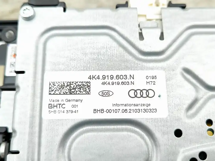 Audi A6 S6 C8 4K (2018 - ) 4K4919603N Блок управления кондиционером — фото 7