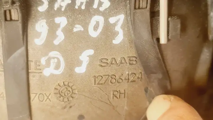 Saab 9-3 Ver2 (2003 - 2007) 12786424 Наружная ручка задней двери — фото 3