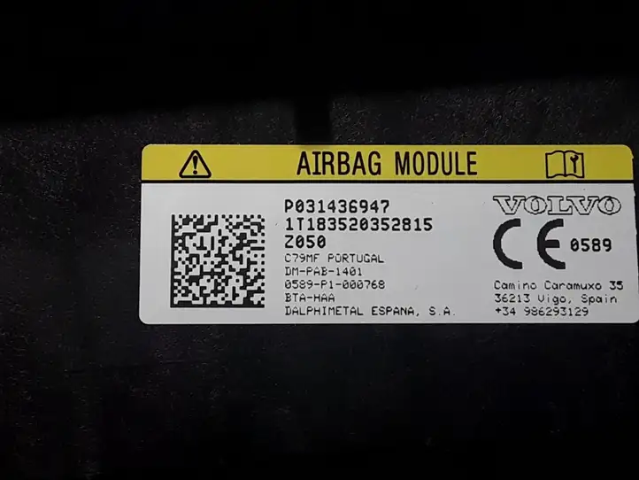 Volvo XC60 (2017 - ) 31436946 Подушка безопасности пассажира — фото 2