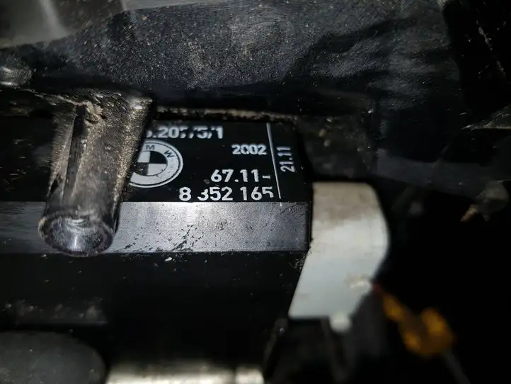 BMW 5 E39 (1996 - 2003) 67118352165 Замок задней двери — фото 4