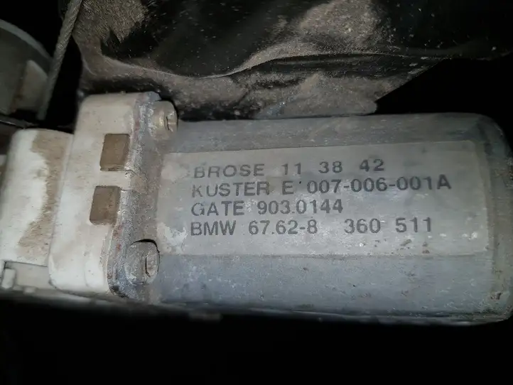 BMW 5 E39 (1996 - 2003)  67628360511 Передний комплект электрического механизма для подъема окна