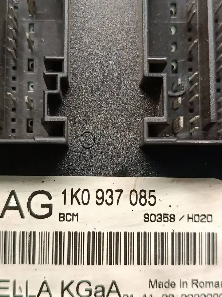 Volkswagen Golf VI (2009 - 2013) 1K0937085 Модуль комфорта — фото 3