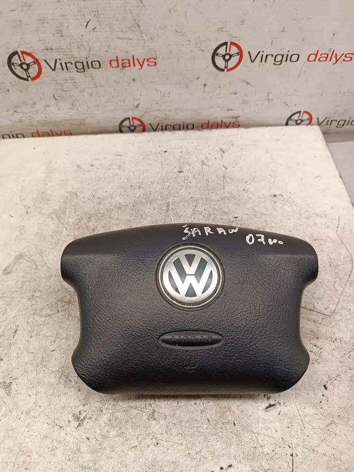 Volkswagen Sharan (2003 - 2010) 3B0880201BL Подушка безопасности руля — фото 1