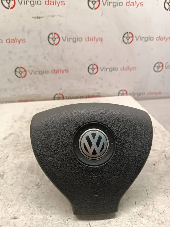 Volkswagen Touran I (2003 - 2010) 5N0880201B Подушка безопасности руля — фото 1