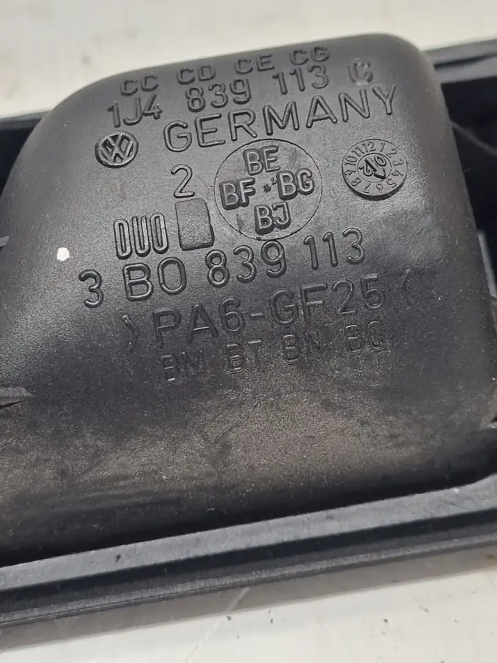 Volkswagen PASSAT B5.5 (2001 - 2005) 3B0839113 Внутренняя ручка задней двери — фото 3