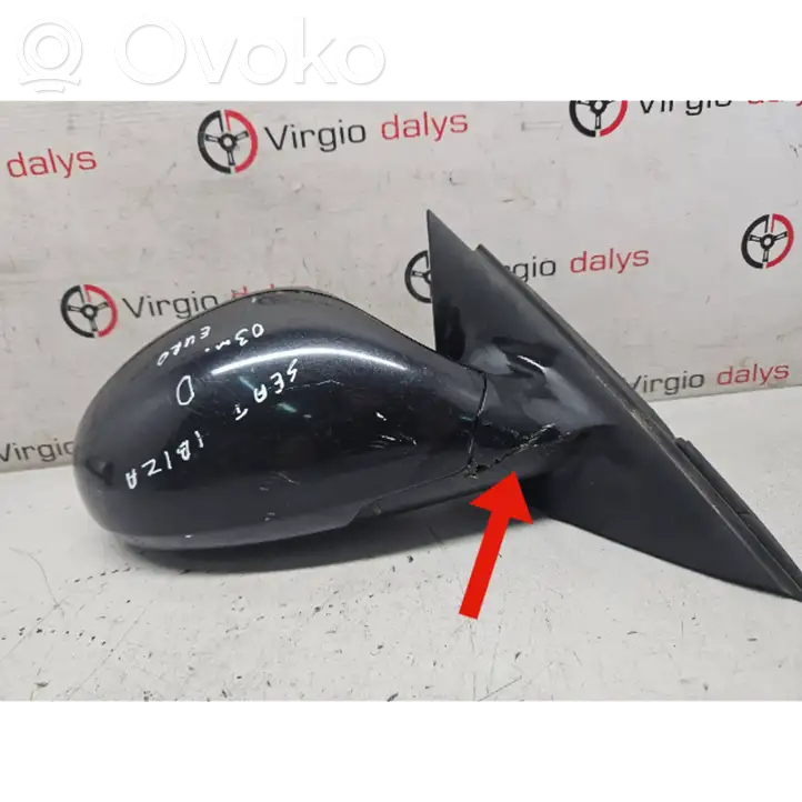 Seat Ibiza III (6L) (2002 - 2008) 876048 Боковое зеркало с электроприводом — фото 2