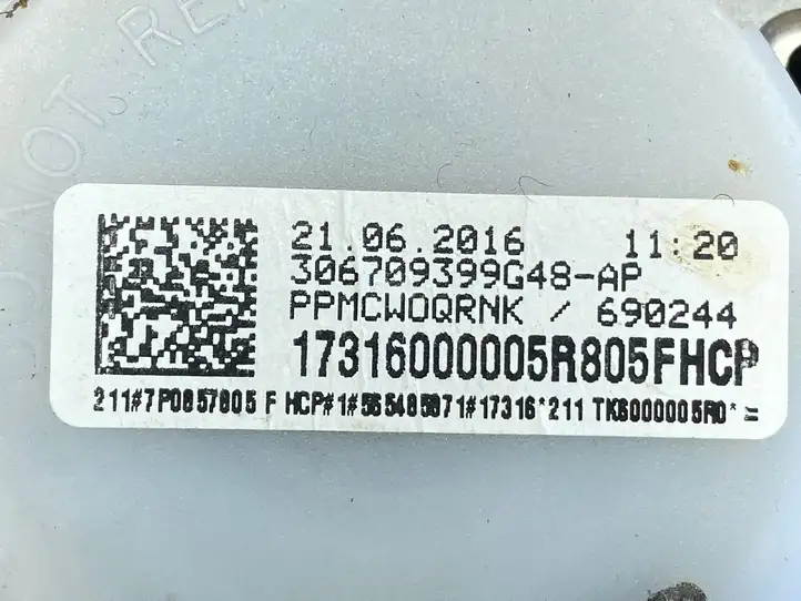 Volkswagen Touareg II (2010 - 2018) 7P0857805 Задний ремень безопасности — фото 3