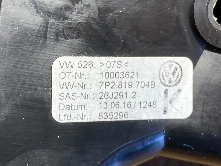 Volkswagen Touareg II (2010 - 2018) 7P2819704B Боковой воздушный дефлектор — фото 3
