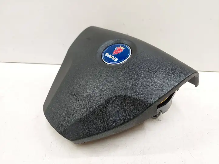 Saab 9-3 Ver2 (2003 - 2007) 12757622 Подушка безопасности руля — фото 3