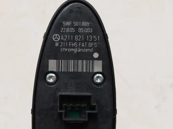 Mercedes-Benz E W211 (2002 - 2009) A2118211351 Кнопка стеклоподъемников — фото 4