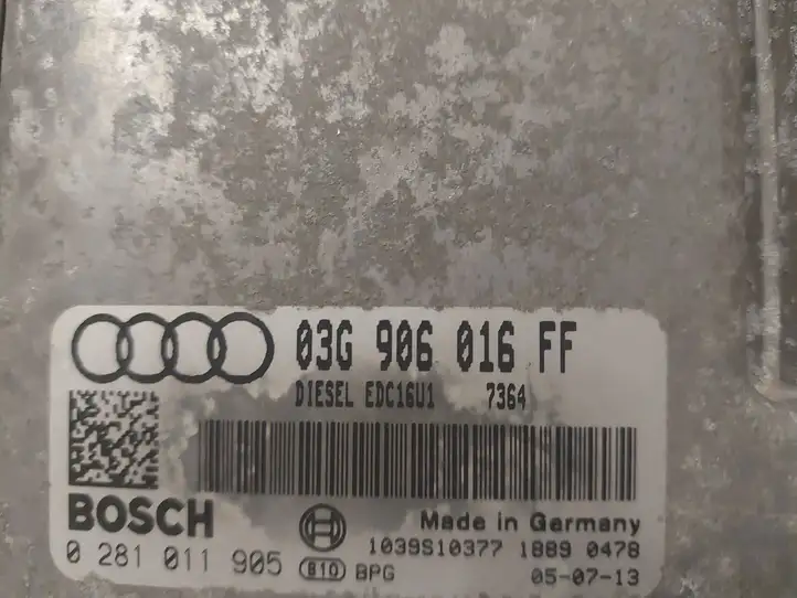 Audi A3/S3 8L (1996 - 2000) 03G906016FF Блок управления двигателем (ЭБУ) — фото 2