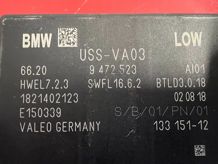 BMW X3 G01 (2018 - 2024) 9472523 Блок управления парктрониками — фото 3