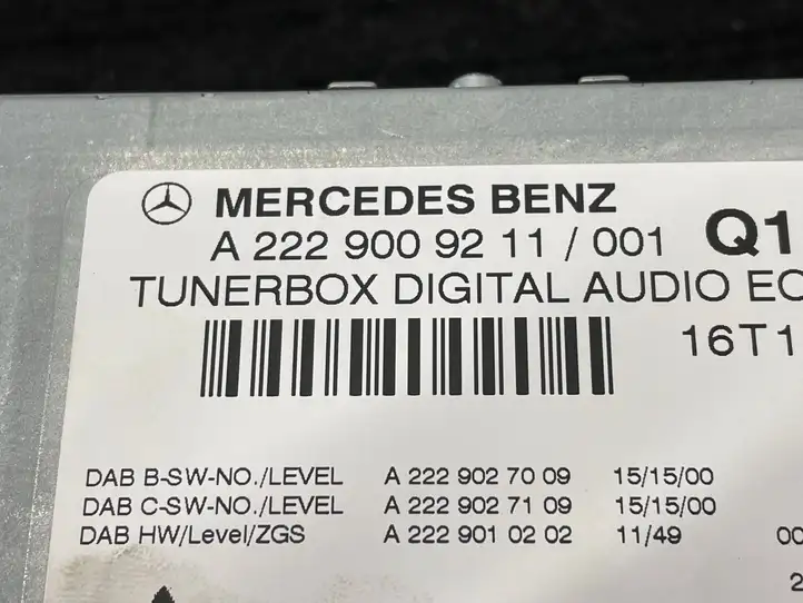 Mercedes-Benz GLE W166/C292 (2015 - 2019) A2229009211 Магнитола / мультимедийная система — фото 6
