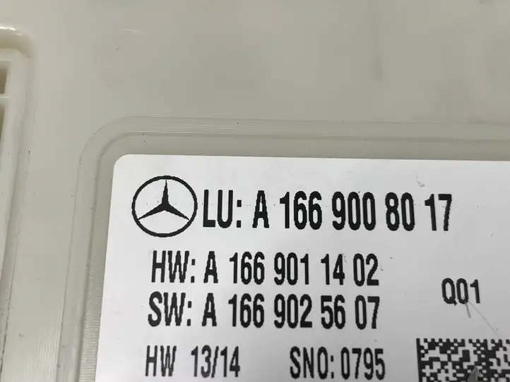 Mercedes-Benz GLE W166/C292 (2015 - 2019) A1669008017 Модуль управления BSM — фото 2
